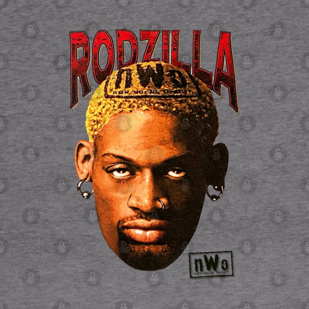 Dennis Rodman - Rodzilla - The Worm by nicklower